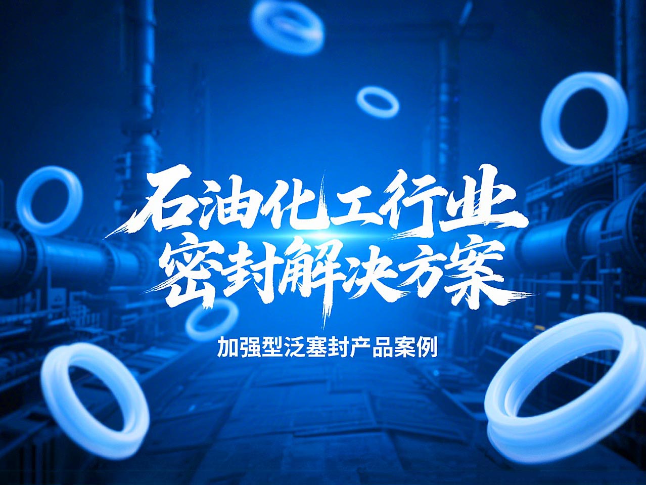 加強型泛塞封產(chǎn)品案例 ? 石油化工行業(yè)的密封解決方案!?